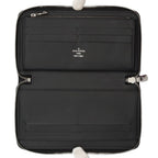 Louis Vuitton Zippy Organizer NM Damier Graphite Wallet Black Gray — view 6