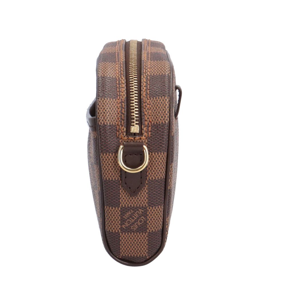 Louis Vuitton Pochette Ipanema Damier Shoulder Bag Canvas Brown — view 4