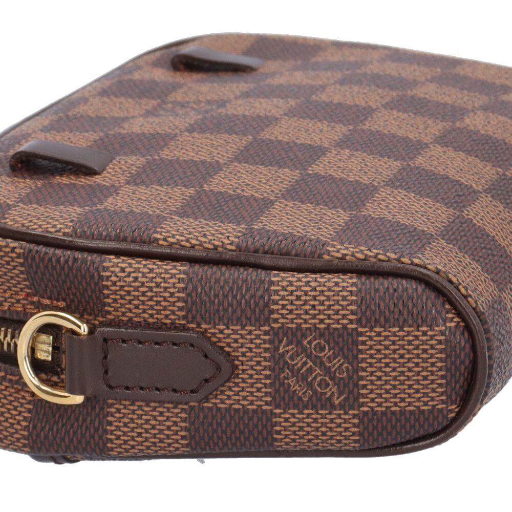 Louis Vuitton Pochette Ipanema Damier Shoulder Bag Canvas Brown — view 9