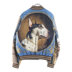 Louis Vuitton Silk Scarf Lining Quilted All Over Pattern Veneer Jacket — view 2