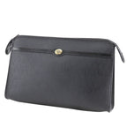 Dior Honeycomb Pattern Vintage Black Clutch — view 2