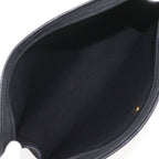 Dior Honeycomb Pattern Vintage Black Clutch — view 6