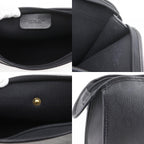 Dior Honeycomb Pattern Vintage Black Clutch — view 7