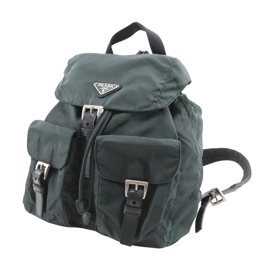 Prada Nylon Green Backpack — view 2