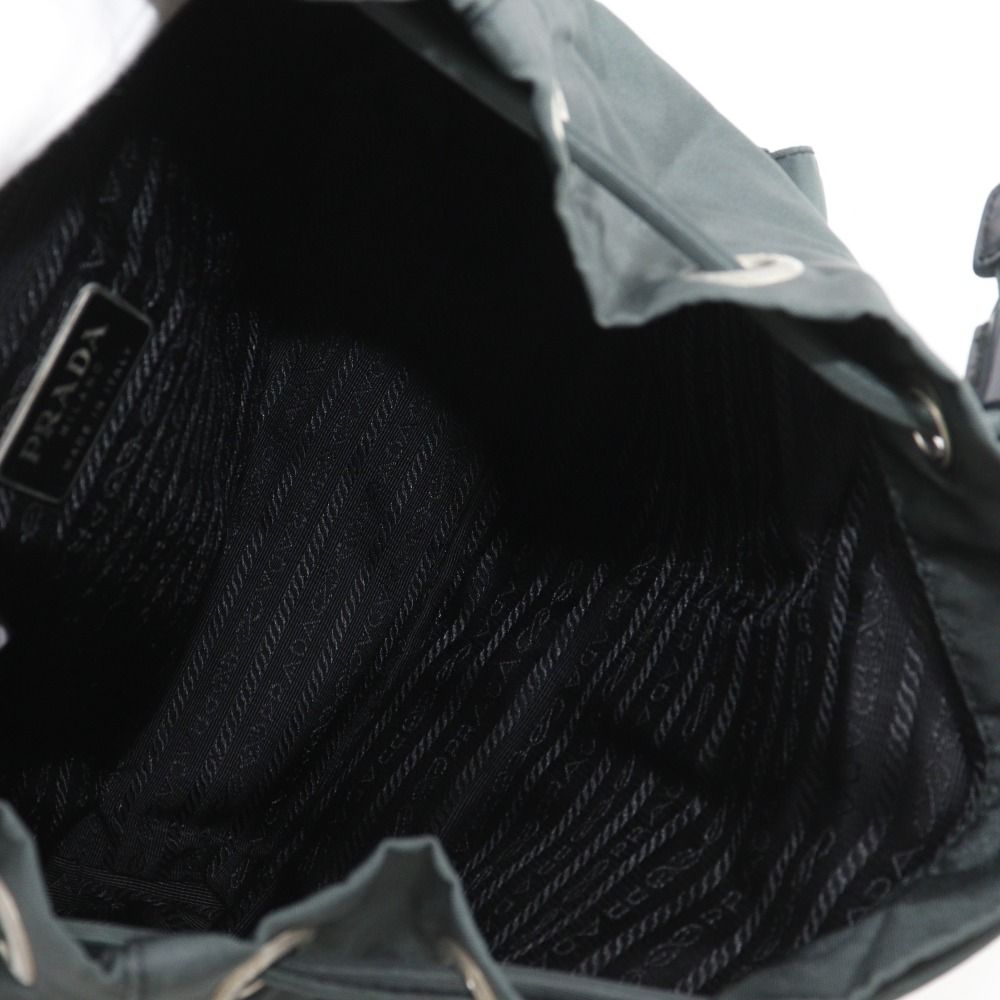 Prada Nylon Green Backpack — view 5