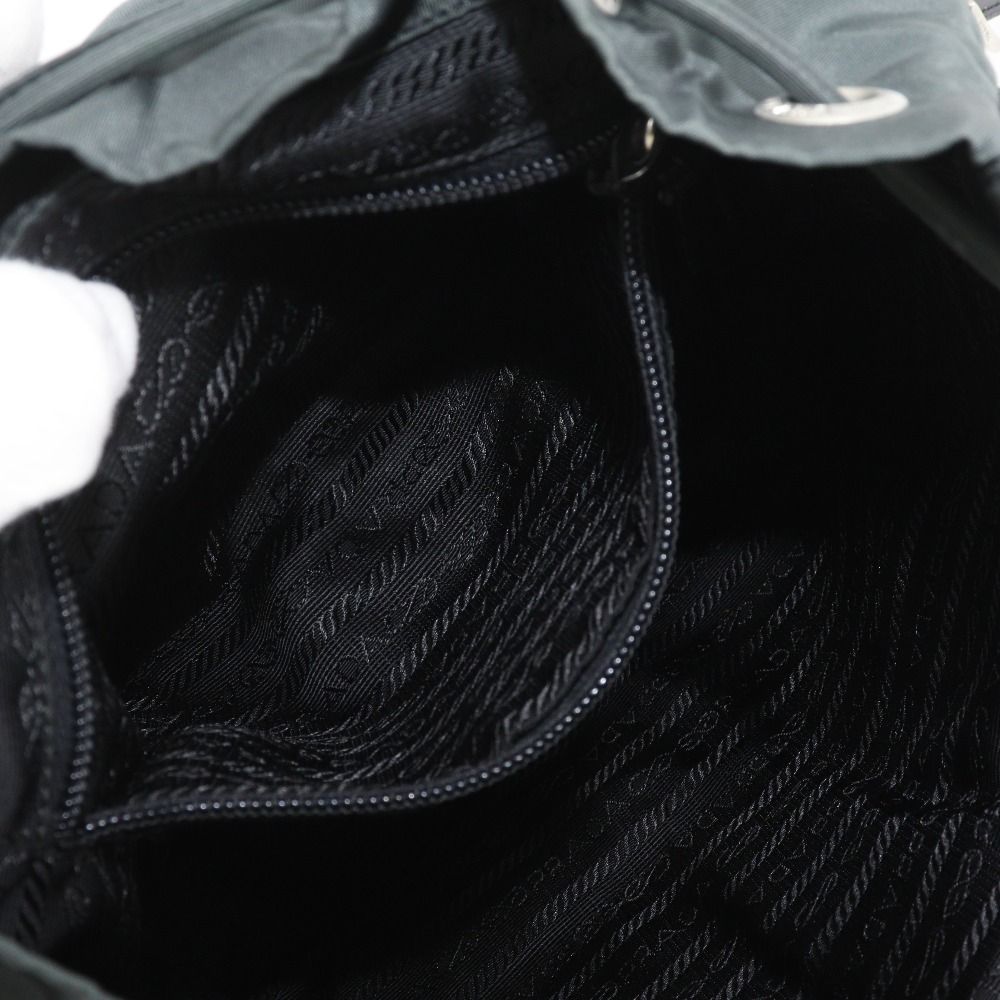 Prada Nylon Green Backpack — view 6