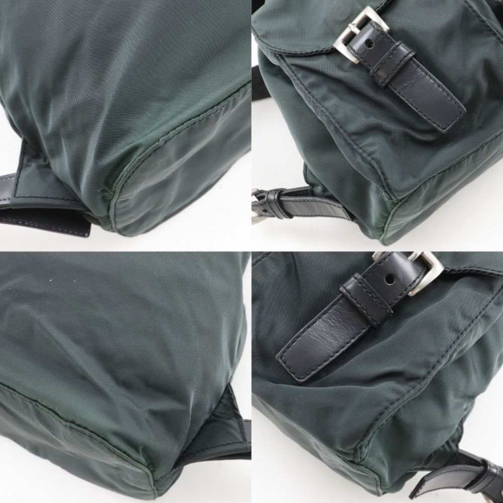 Prada Nylon Green Backpack — view 4
