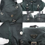 Prada Nylon Green Backpack — view 9