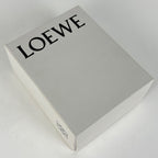 Loewe Scarf Anagram Wool Silk Polyurethane Navy — view 6
