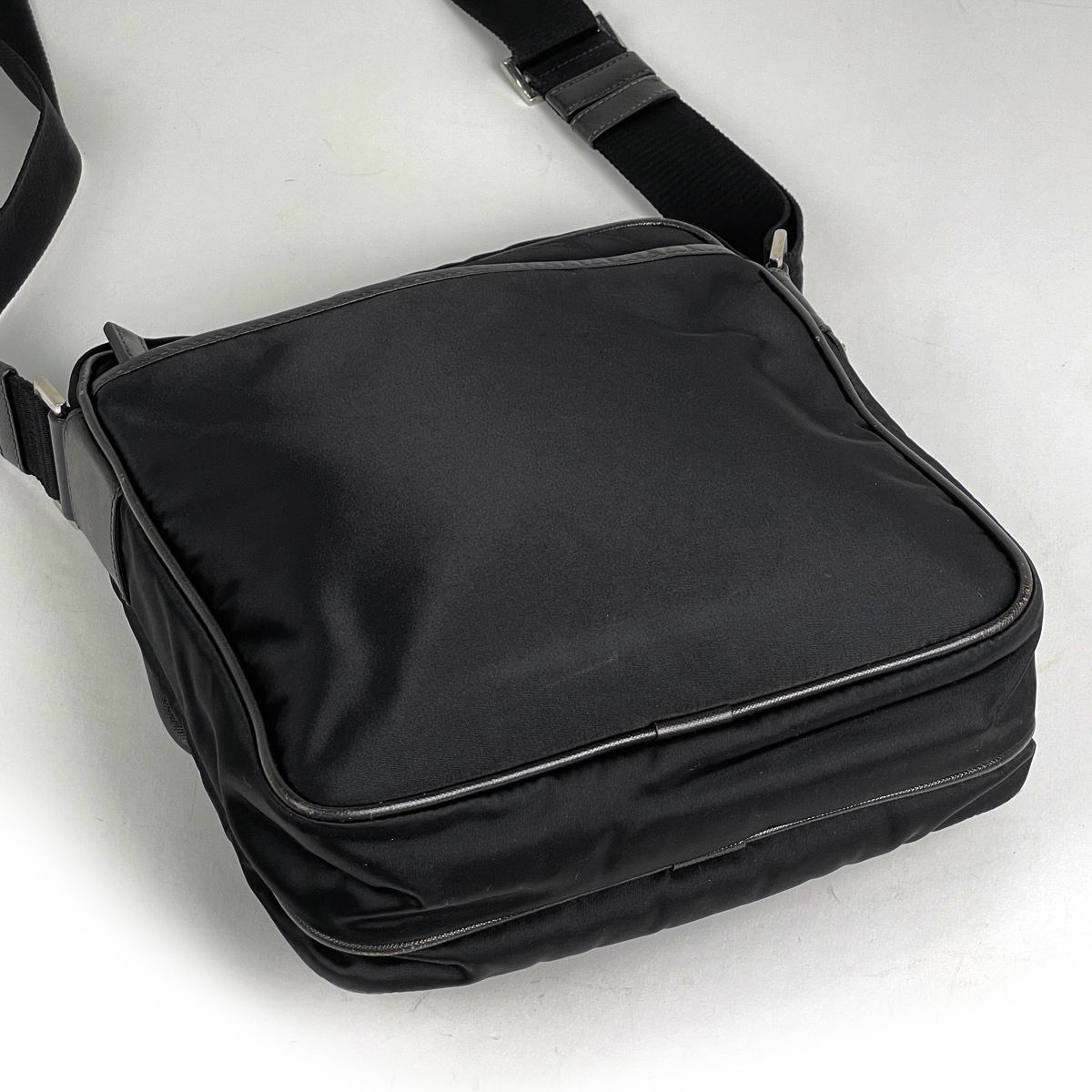 Prada Shoulder Bag Tessuto Nylon Nero — view 2