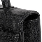 Chanel Mademoiselle Handbag CC Logo Caviar Leather Black — view 8