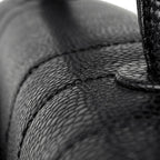 Chanel Mademoiselle Handbag CC Logo Caviar Leather Black — view 9