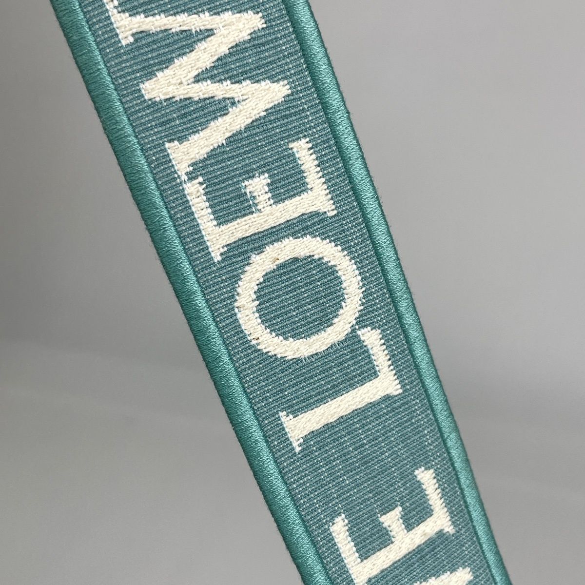 Loewe Cubby Cross Small Anagram Leather Blue Shoulder Bag — view 6