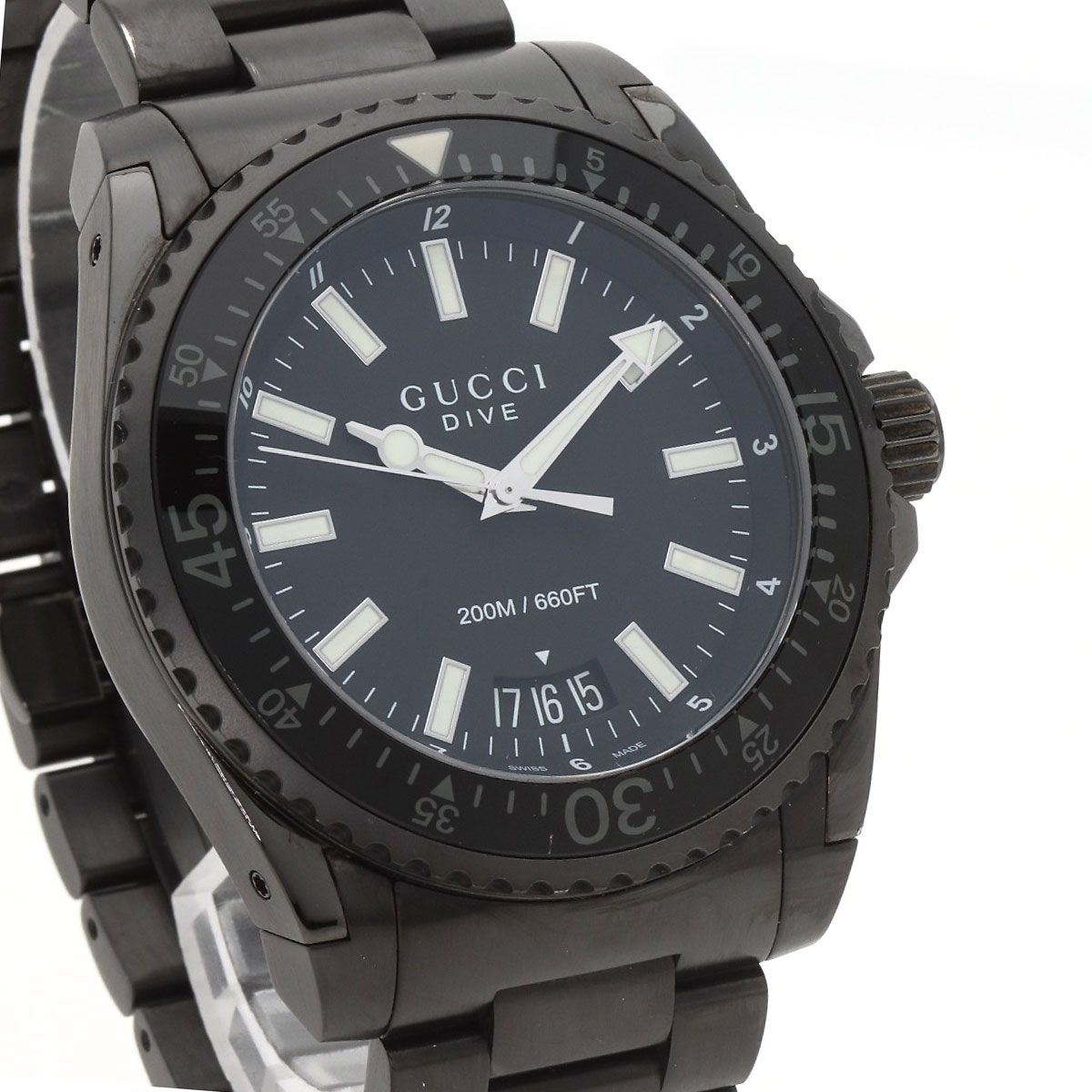 Gucci 136.2 Dive Watch SS — view 4