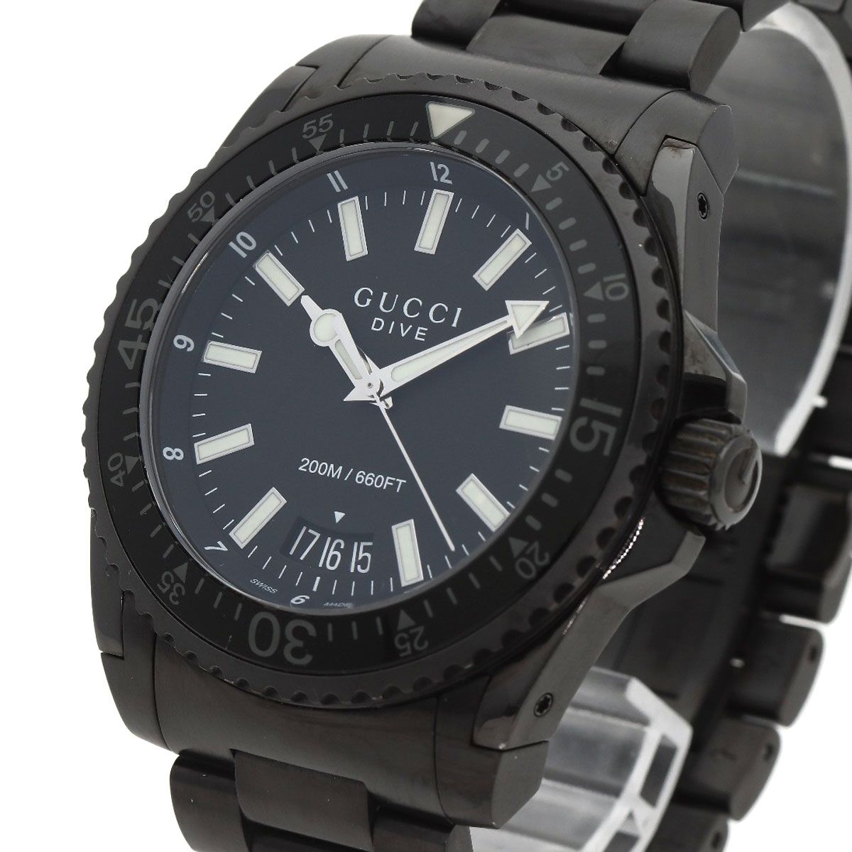 Gucci 136.2 Dive Watch SS — view 3