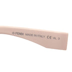 Fendi FF Logo Rhinestone Sunglasses Acetate — view 8