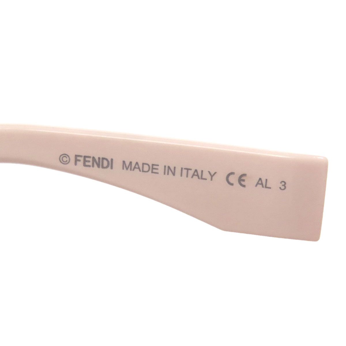 Fendi FF Logo Rhinestone Sunglasses Acetate — view 8