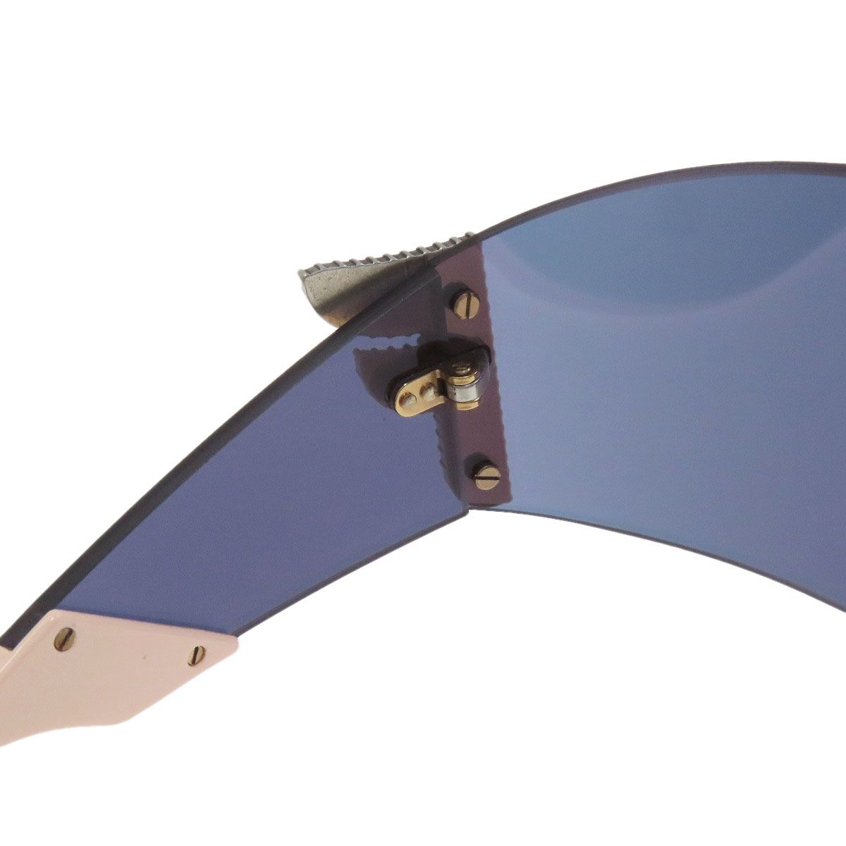 Fendi FF Logo Rhinestone Sunglasses Acetate — view 6