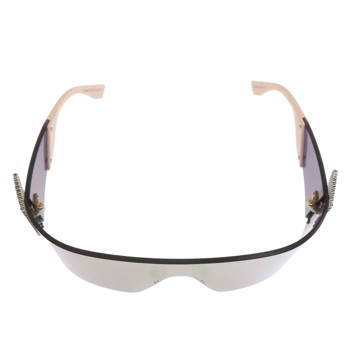 Fendi FF Logo Rhinestone Sunglasses Acetate — view 2