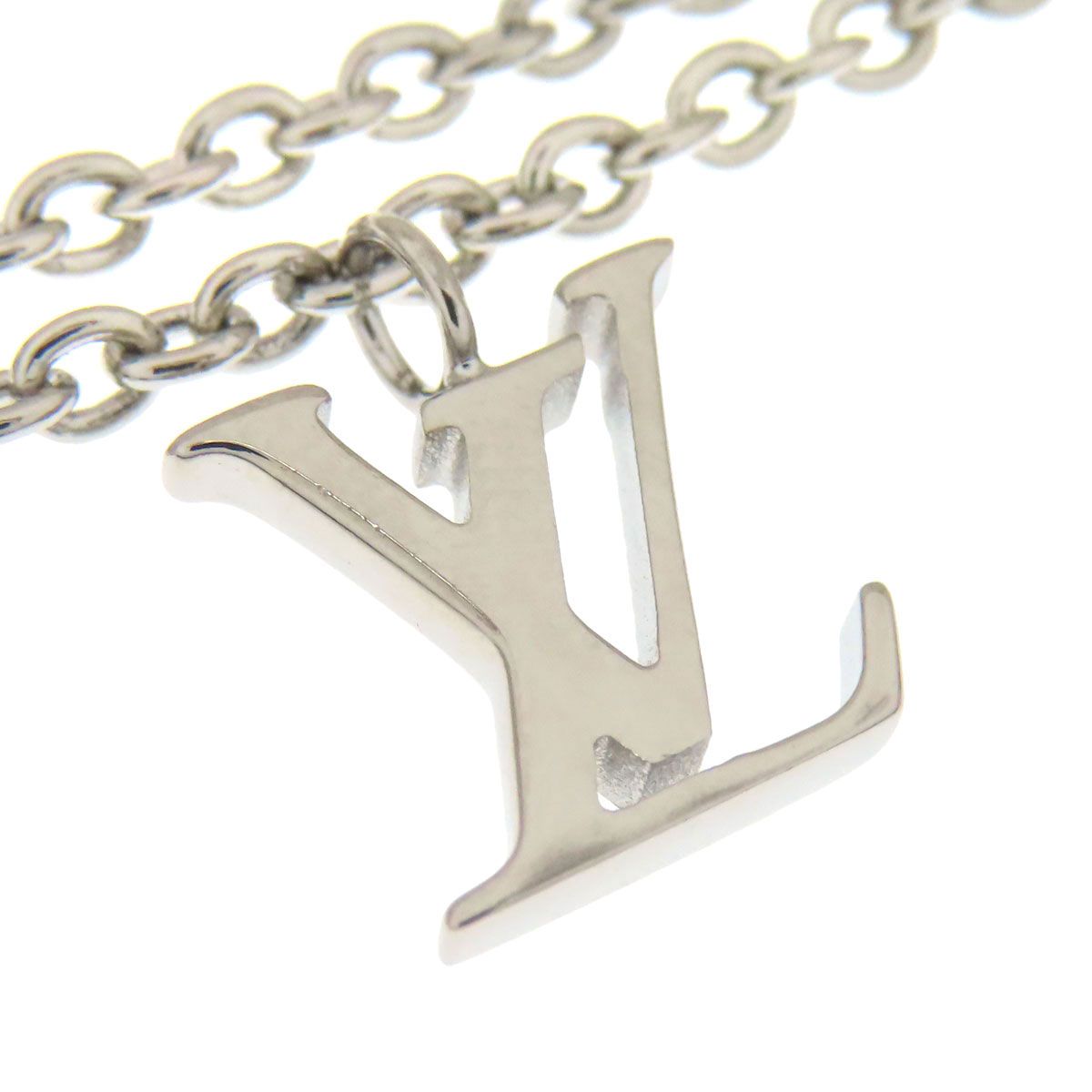 Louis Vuitton Pendant LV & Paris Eiffel Tower Necklace Metal — view 7