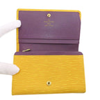 Louis Vuitton Porte Monnaie Billets Tresor Bifold Wallet Epi — view 4