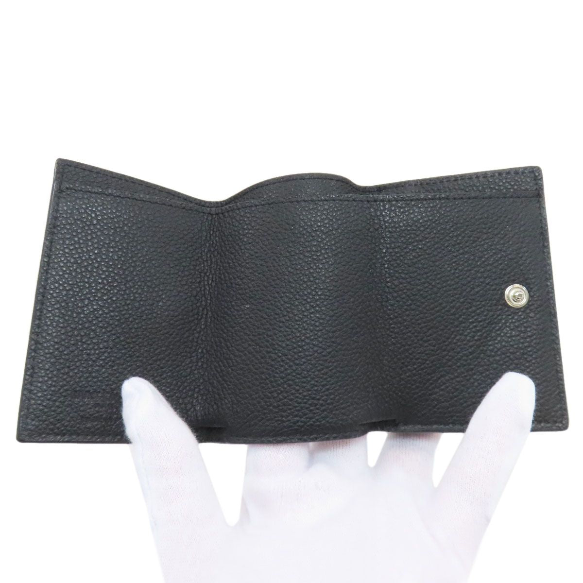 Saint Laurent Trifold Wallet Bifold Leather — view 4