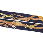 Hermes Twilly Brides de Gala Scarf Silk Navy — view 5