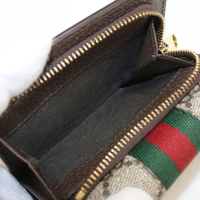 Gucci Ophidia Trifold Wallet GG Supreme — view 7