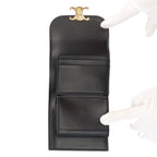 Celine Small Flap Wallet Triomphe Trifold Patent Leather — view 7