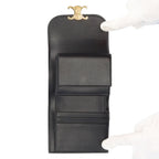 Celine Small Flap Wallet Triomphe Trifold Patent Leather — view 6