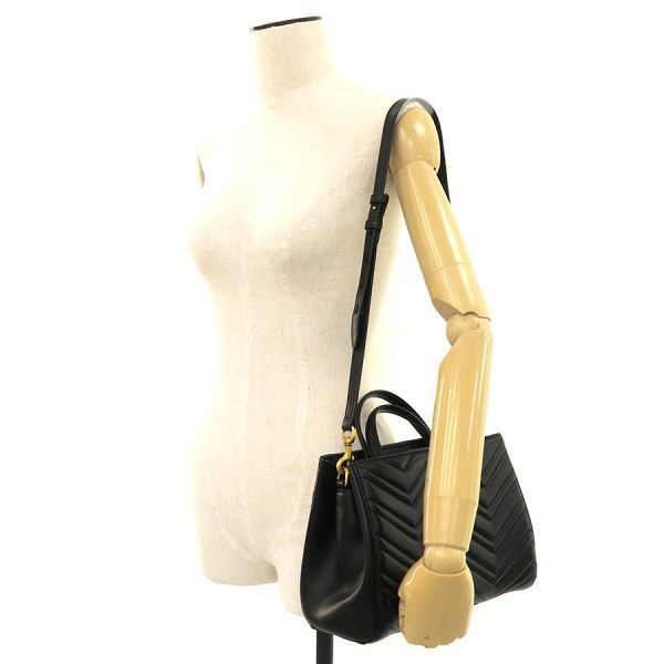 Gucci GG Marmont Leather Black — view 9