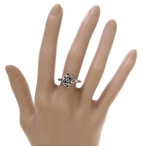 Loewe Anagram Ring Silver — view 8