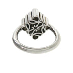 Loewe Anagram Ring Silver