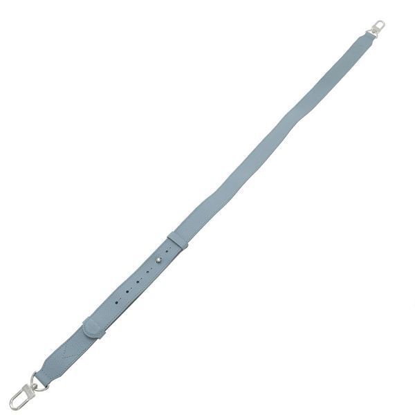 Louis Vuitton Shoulder Strap Leather Gray — view 3