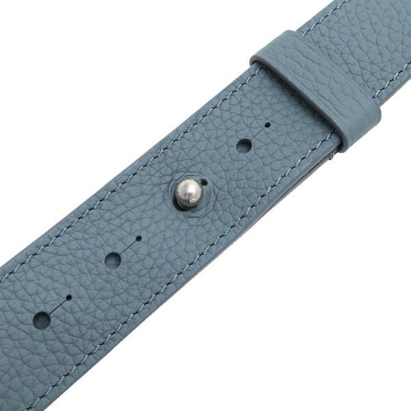 Louis Vuitton Shoulder Strap Leather Gray — view 6