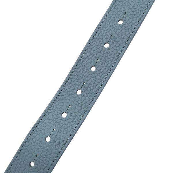 Louis Vuitton Shoulder Strap Leather Gray — view 5