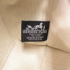 Hermes Bride a Brac PM Black Pavillon 04 Cotton Marine Navy Handbag — view 6