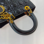 Dior Cannage Handbag Black — view 5