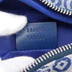 Gucci Star Children's Double Geometric Canvas Blue Kids Waist Bag — view 7