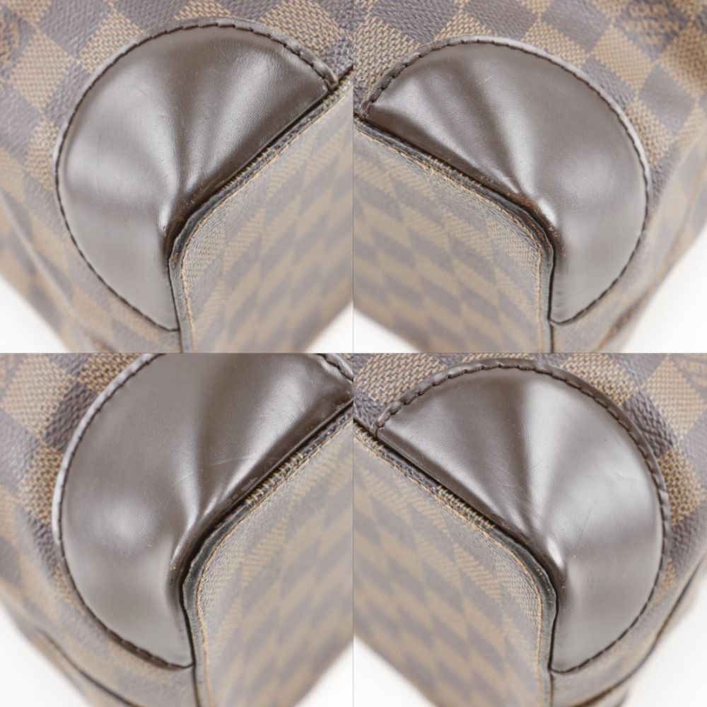 Louis Vuitton Hampstead MM Damier Canvas Brown Tote — view 4