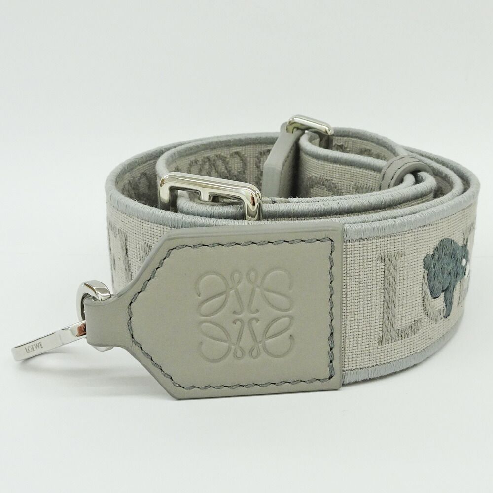 Loewe Shoulder Strap Suna Fujita Animal Anagram Gray — view 2