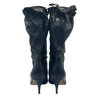 Chanel Short Boots CC Logo Leather Black — view 6