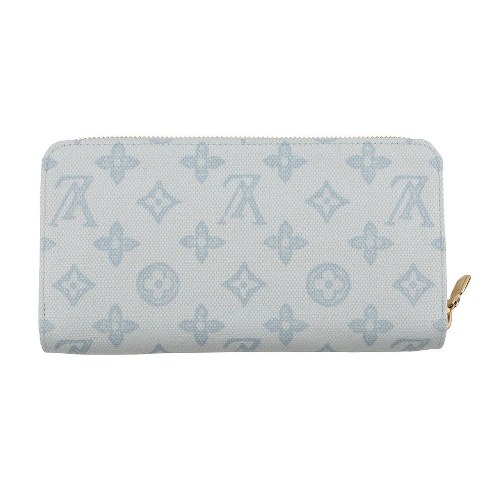 Louis Vuitton Wallet Monogram Origin Zippy Blue Courier — view 3