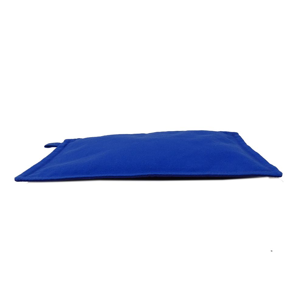 Hermes Pouch Bora Clutch Canvas Blue Purple Going — view 3