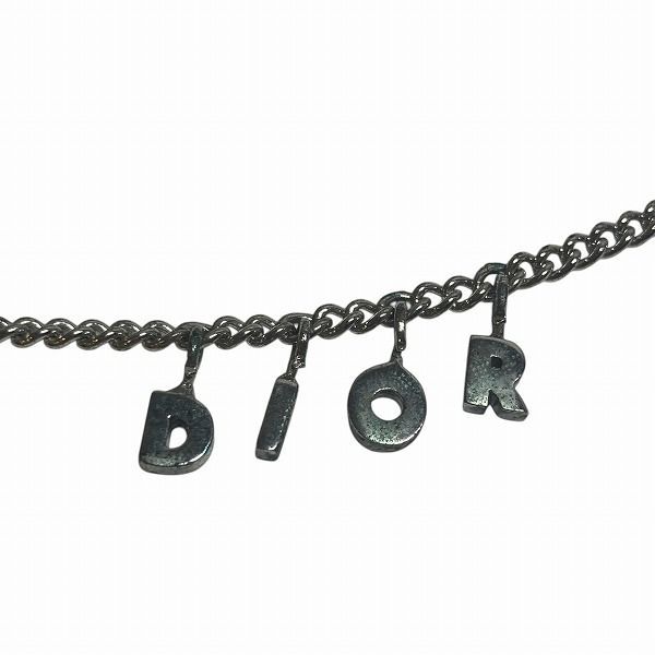 Dior Mini Logo Silver Bracelet — view 6