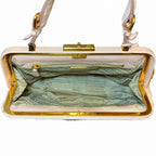 Prada Gathered Clasp Bag Handbag — view 6