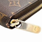 Louis Vuitton Monogram Zippy Wallet Zip Around — view 9