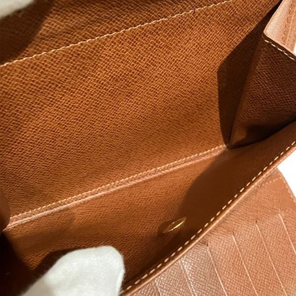 Louis Vuitton Monogram Porte Tresor Etui Chequier Trifold Wallet — view 5