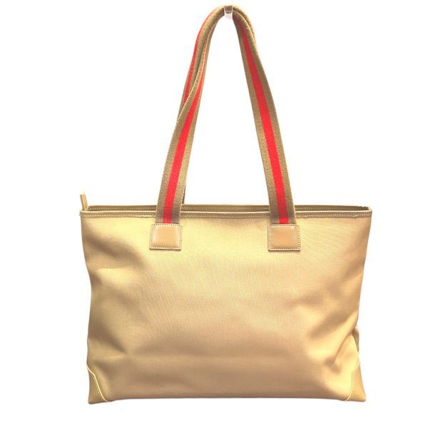 Gucci Khaki Leather Tote — view 2