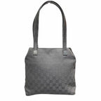 Gucci GG Black Leather Tote — view 2